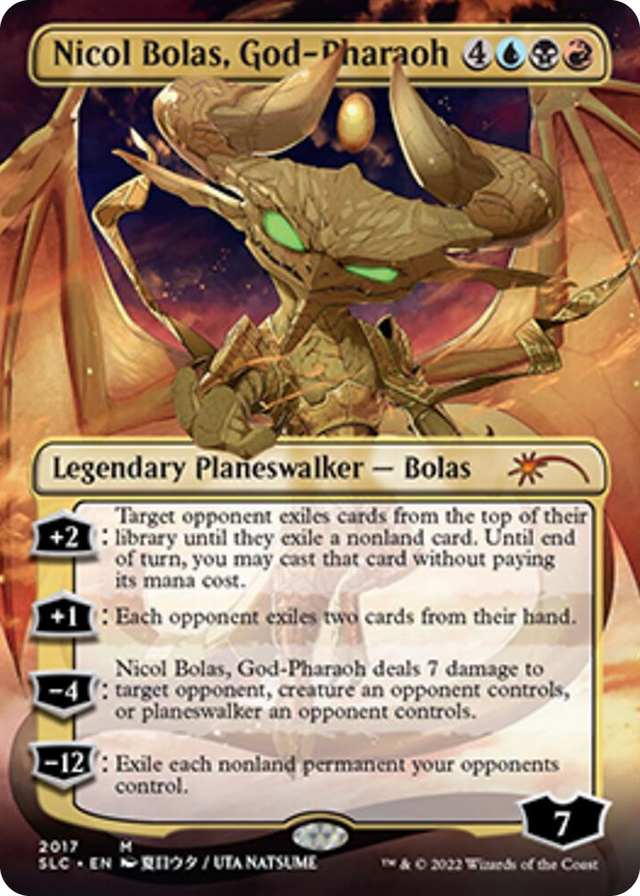 2017 Nicol Bolas, God-Pharaoh M Secret Lair Countdown Kit