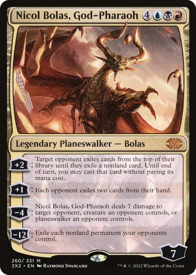 0260 Nicol Bolas, God-Pharaoh M Double Masters 2022