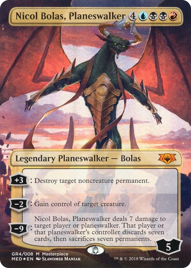 GR004 Nicol Bolas, Planeswalker M Mythic Edition: Guilds of Ravnica