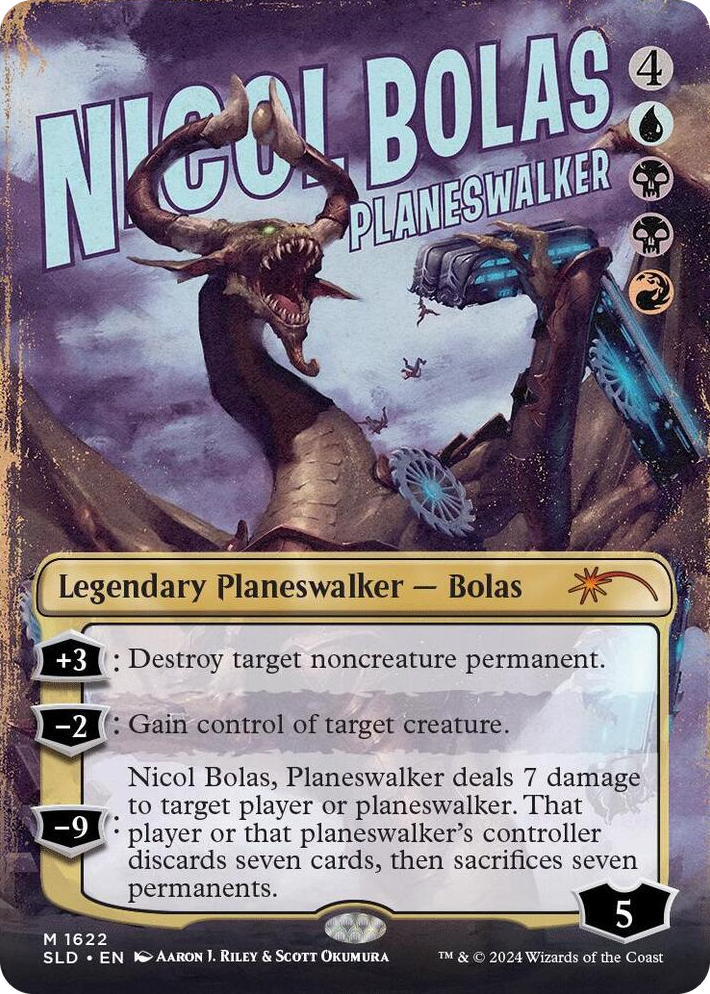 1622 Nicol Bolas, Planeswalker M Secret Lair Drop Series