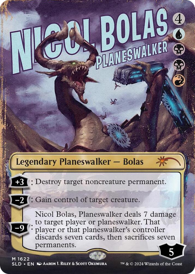 1622 Nicol Bolas, Planeswalker M Secret Lair Drop Series