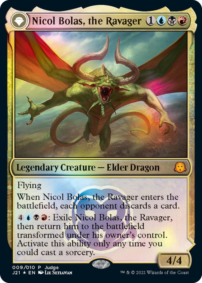 Nicol Bolas, the Ravager #9 P - Judge Promos Pokemon card