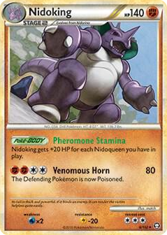 0006 Nidoking Rare Deck Exclusives