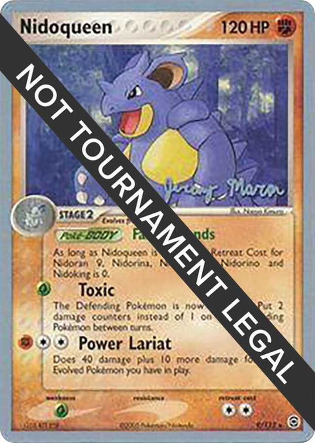 0009 Nidoqueen - 2005 (Jeremy Maron) Rare World Championship Decks