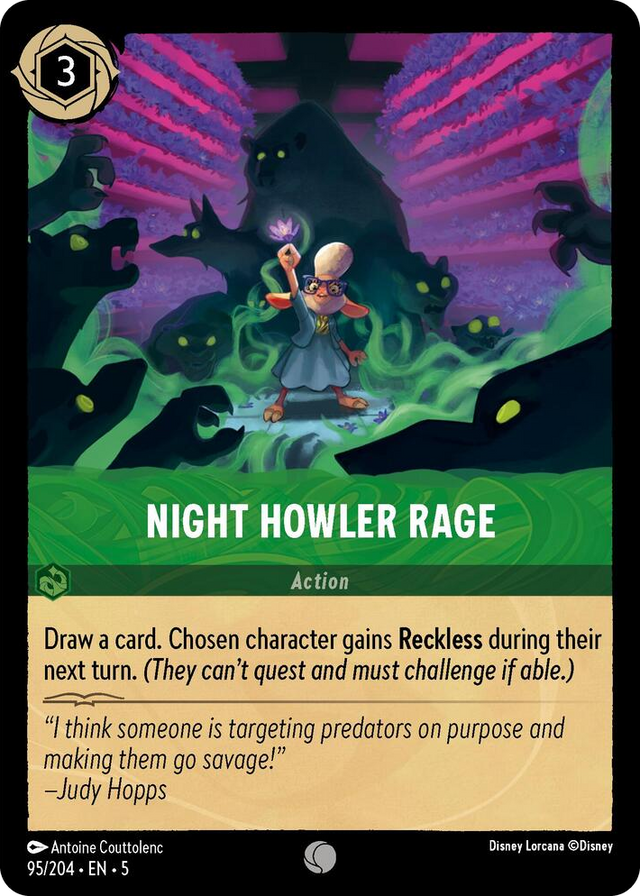0095 Night Howler Rage Common Shimmering Skies