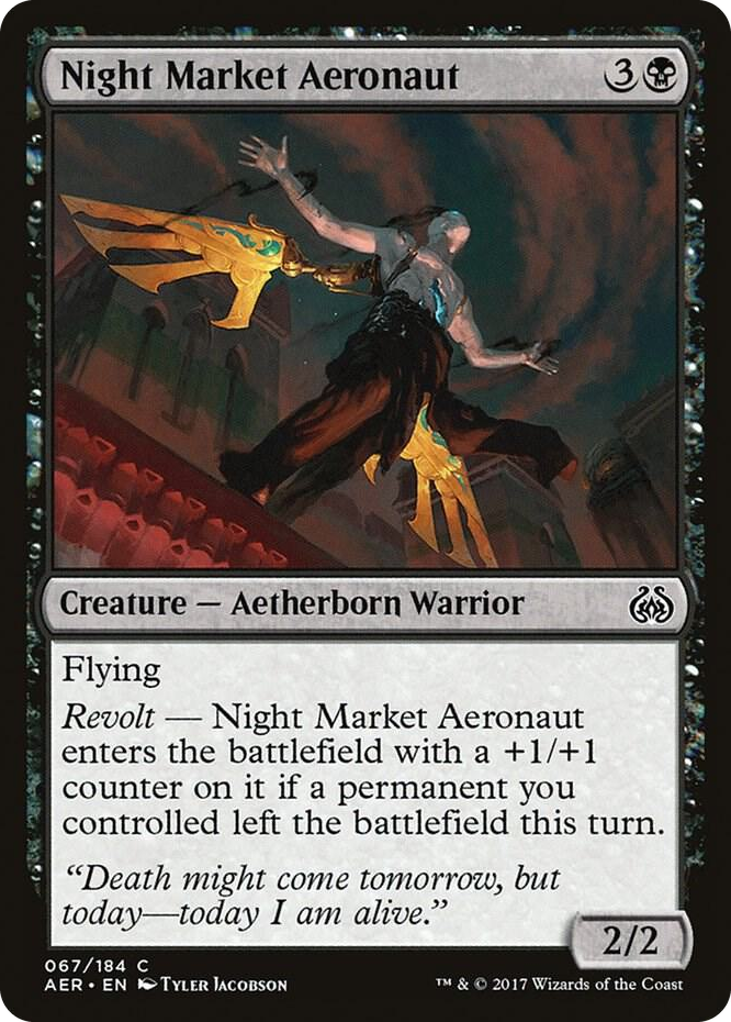 Night Market Aeronaut #67 C - Aether Revolt Pokemon card