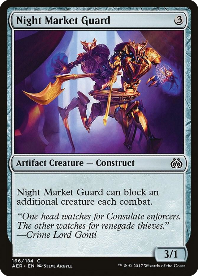 0166 Night Market Guard C Aether Revolt
