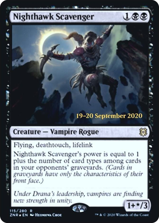 Nighthawk Scavenger #115 R - Prerelease Cards Pokemon card