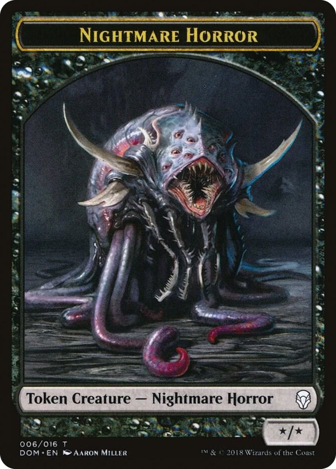 0006 Nightmare Horror Token T Dominaria