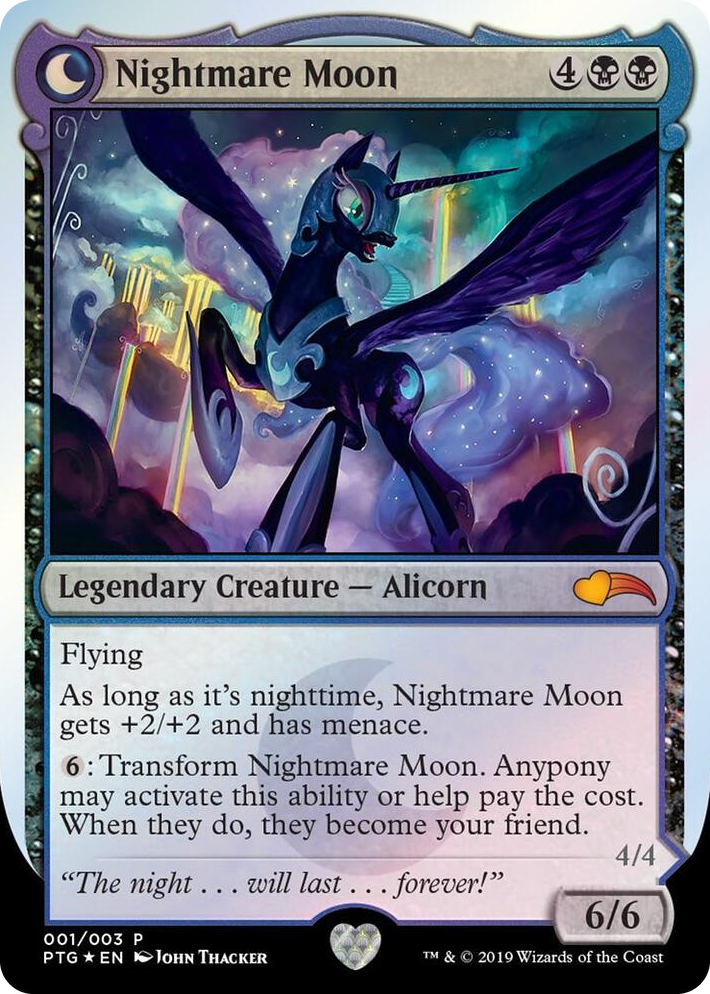 0001 Nightmare Moon // Princess Luna S The Galloping