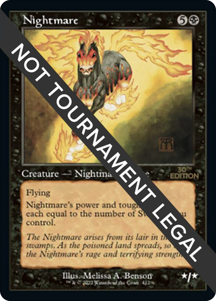 0412 Nightmare (Retro Frame) R 30th Anniversary Edition