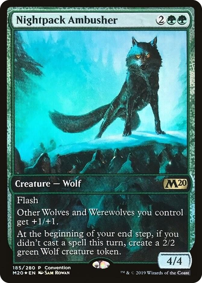 0185 Nightpack Ambusher (2019 Convention Exclusive) P Media Promos