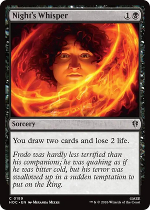 0189 Night's Whisper C The Hobbit: Eternal-Legal