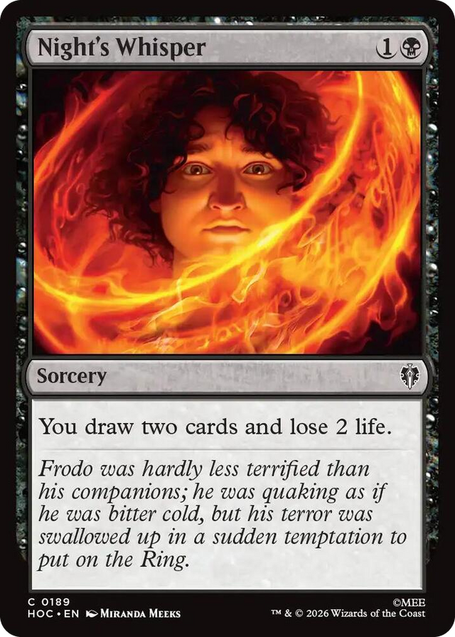 0189 Night's Whisper C The Hobbit: Eternal-Legal