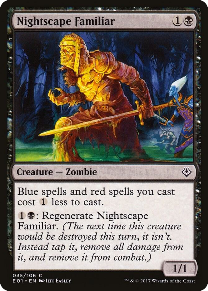 Nightscape Familiar #35 C - Archenemy: Nicol Bolas Pokemon card