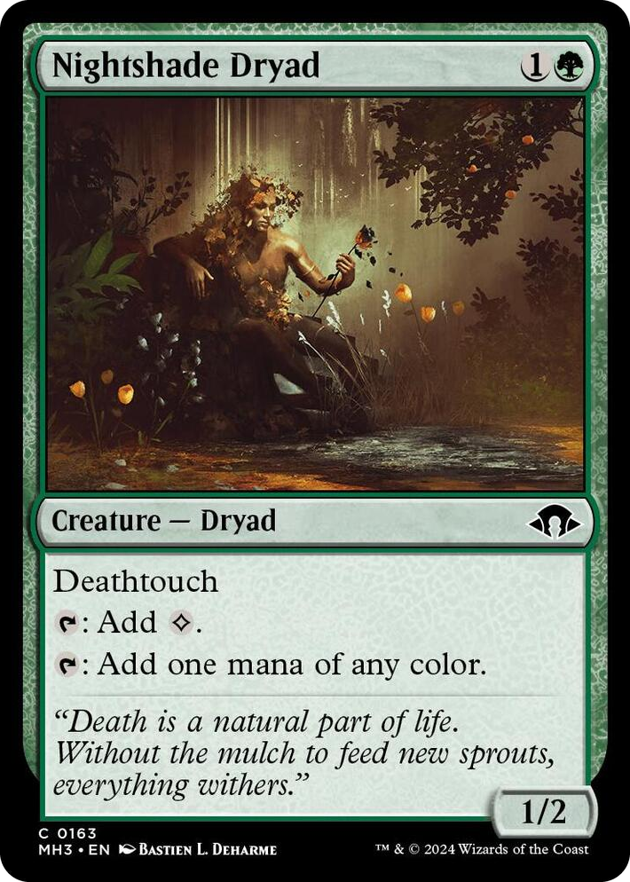 0163 Nightshade Dryad C Modern Horizons 3