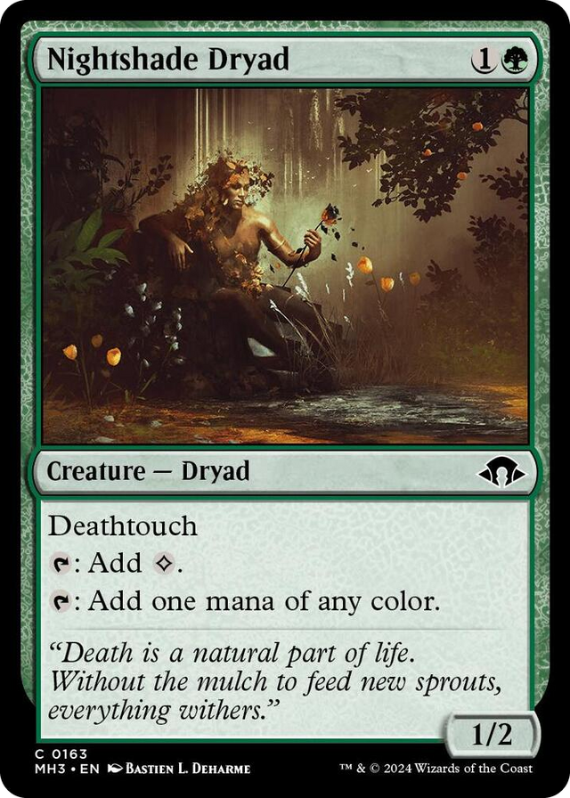 0163 Nightshade Dryad C Modern Horizons 3