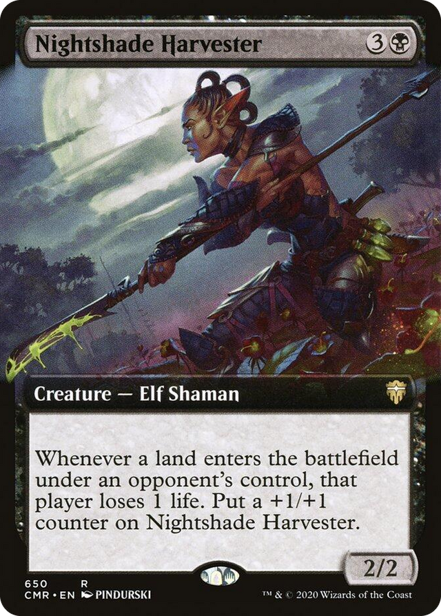 0650 Nightshade Harvester (Extended Art) R Commander Legends