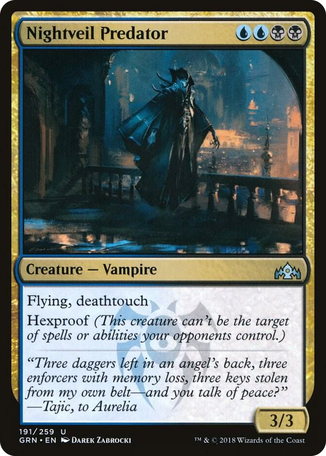 0191 Nightveil Predator U Guilds of Ravnica