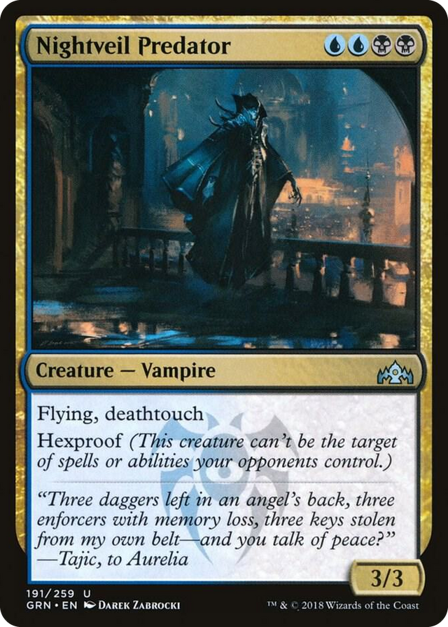 0191 Nightveil Predator U Guilds of Ravnica