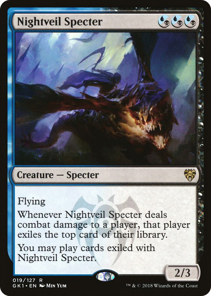 0019 Nightveil Specter R Guilds of Ravnica: Guild Kits