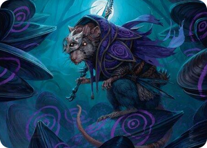 0010 Nightwhorl Hermit Art Card S Art Series: Bloomburrow