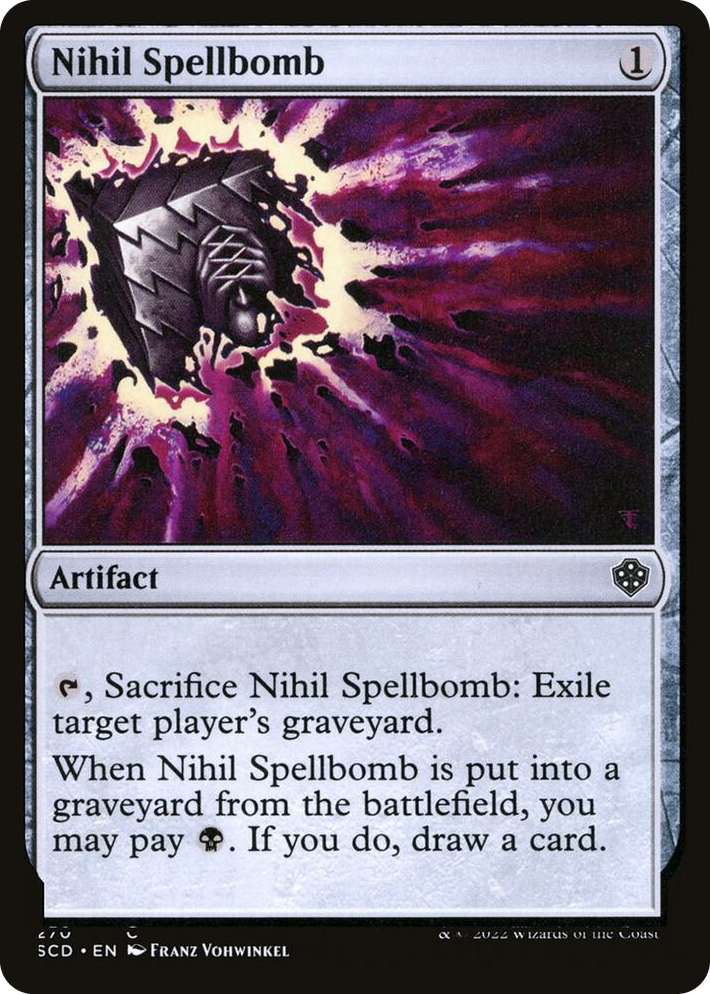 0270 Nihil Spellbomb C Starter Commander Decks