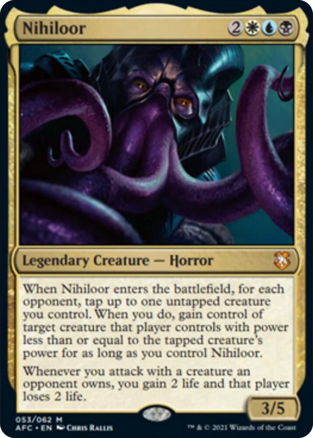 0053 Nihiloor M Commander: Adventures in the Forgotten Realms