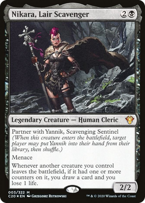 0003 Nikara, Lair Scavenger M Commander 2020