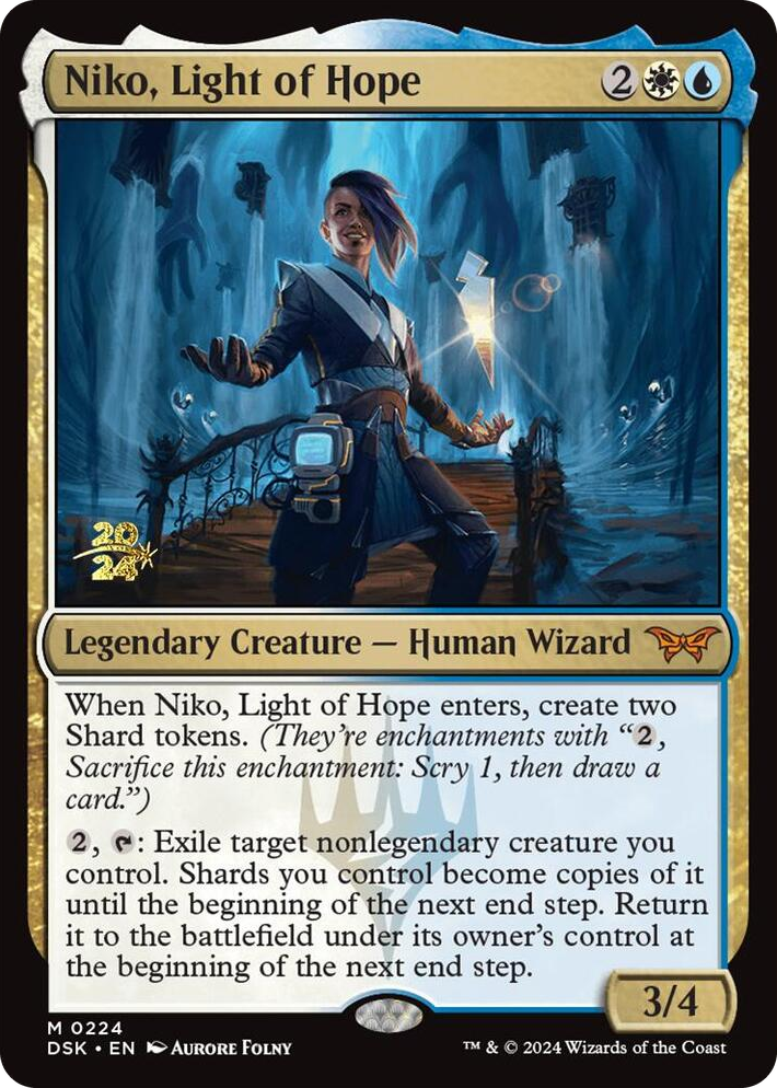 0224 Niko, Light of Hope M Prerelease Cards