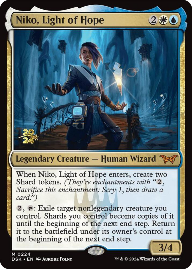 0224 Niko, Light of Hope M Prerelease Cards