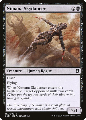 0117 Nimana Skydancer C Zendikar Rising
