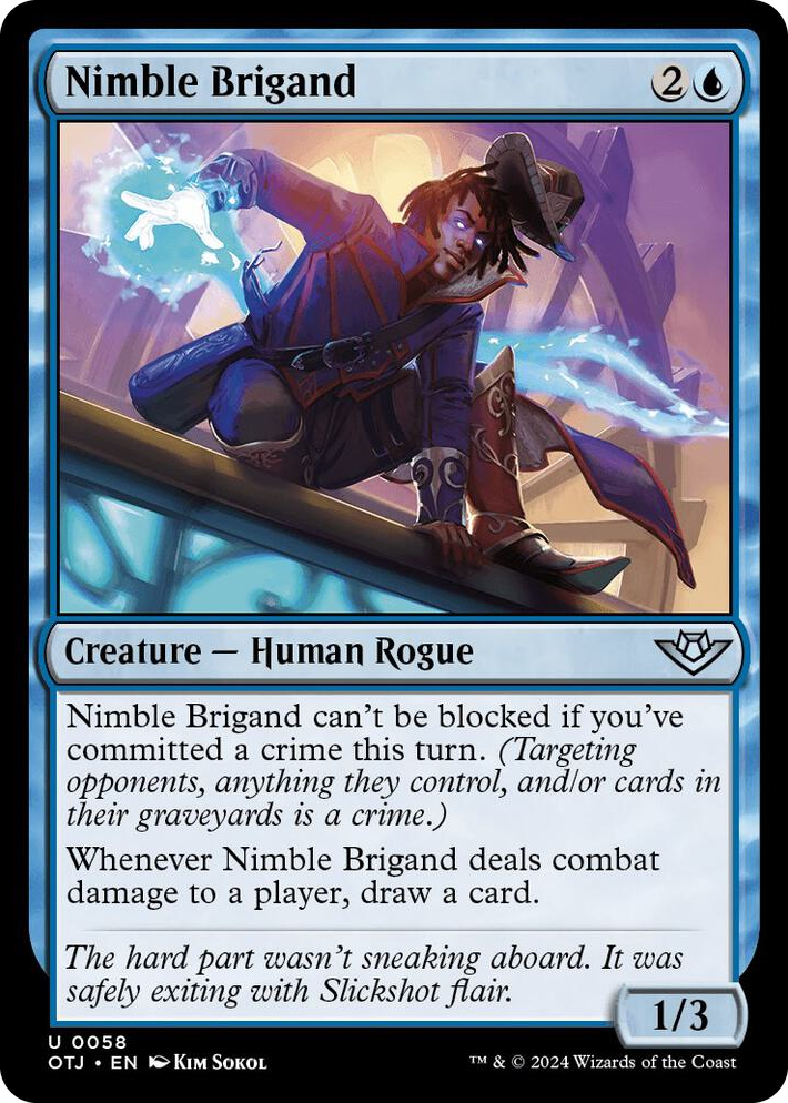 0058 Nimble Brigand U Outlaws of Thunder Junction