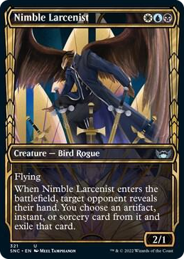 0321 Nimble Larcenist (Showcase) U Streets of New Capenna
