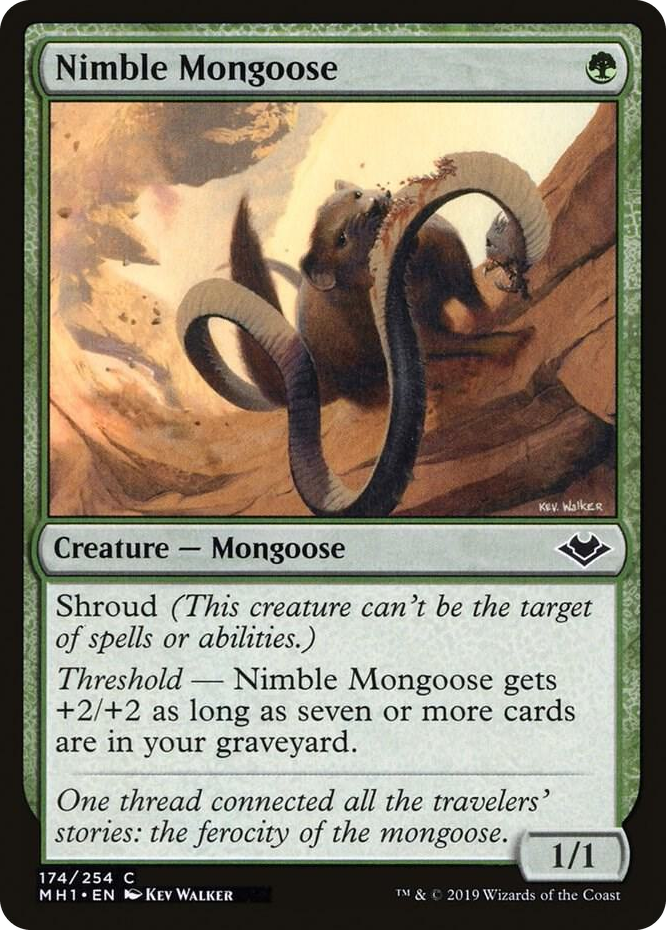 0174 Nimble Mongoose C Modern Horizons
