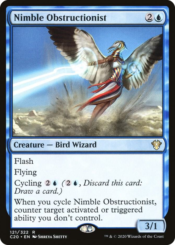 0121 Nimble Obstructionist R Commander 2020