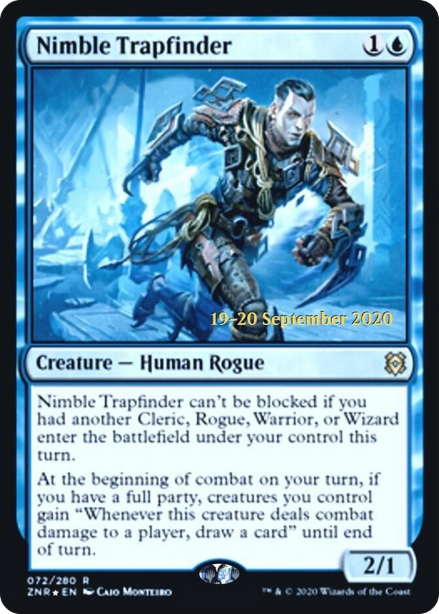 0072 Nimble Trapfinder R Prerelease Cards