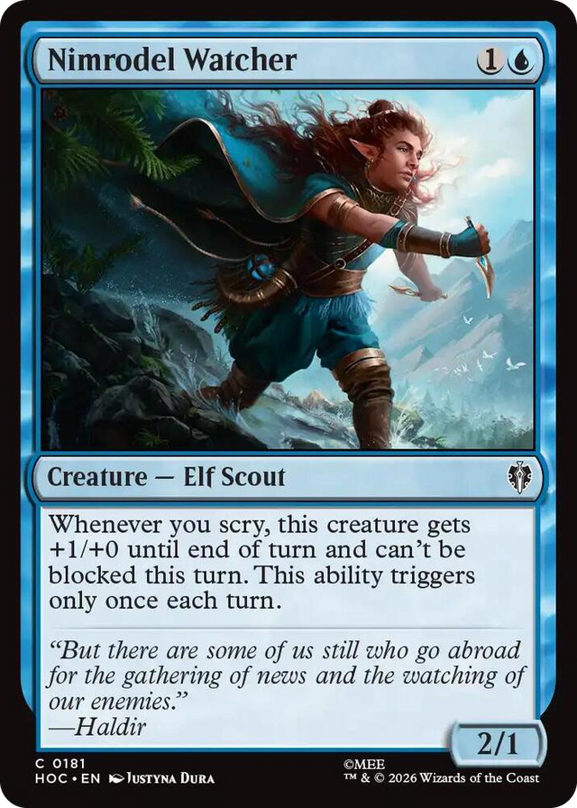 0181 Nimrodel Watcher C The Hobbit: Eternal-Legal