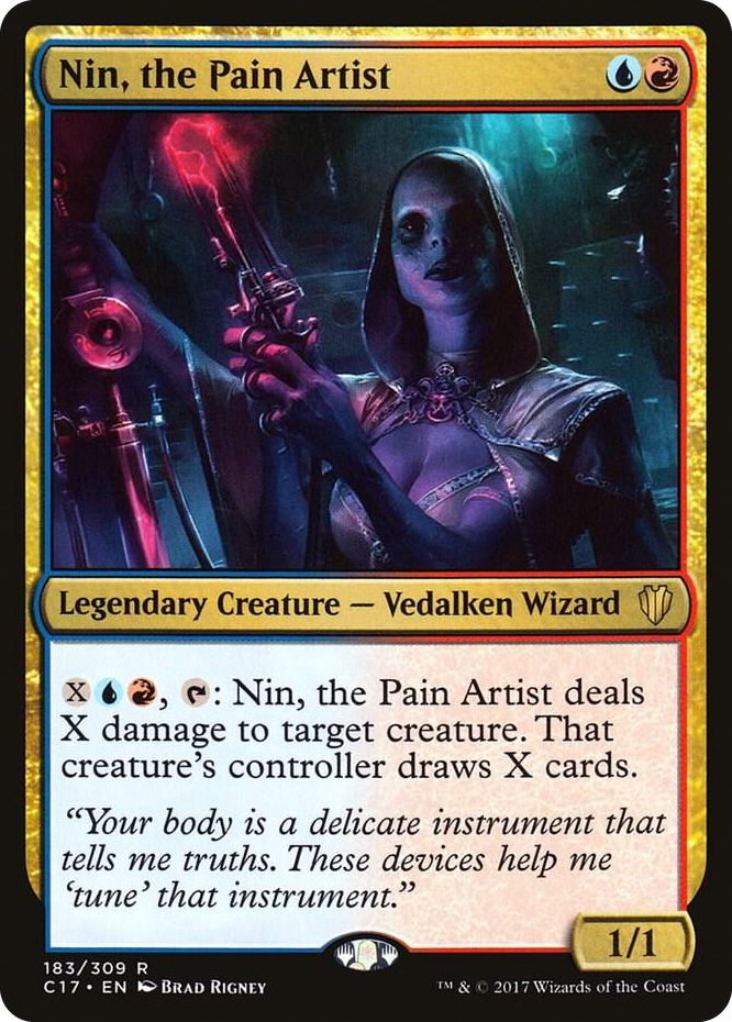 0183 Nin, the Pain Artist R Commander 2017