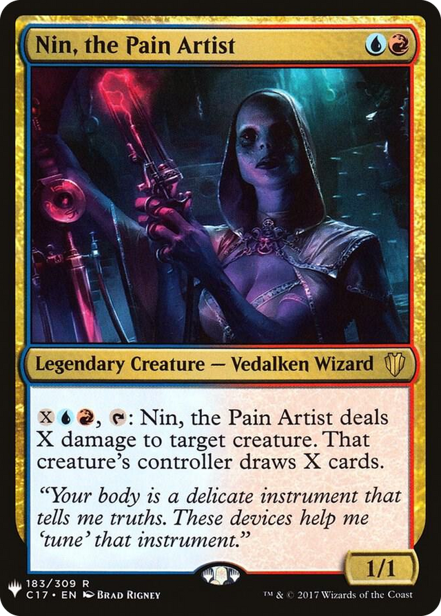 0183 Nin, the Pain Artist R The List Reprints