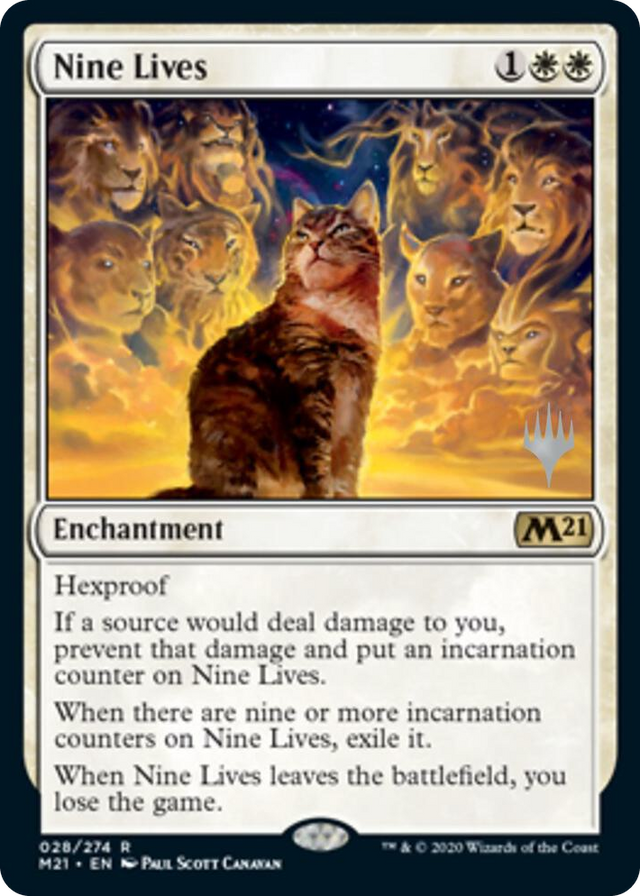 0028 Nine Lives R Promo Pack: Core Set 2021