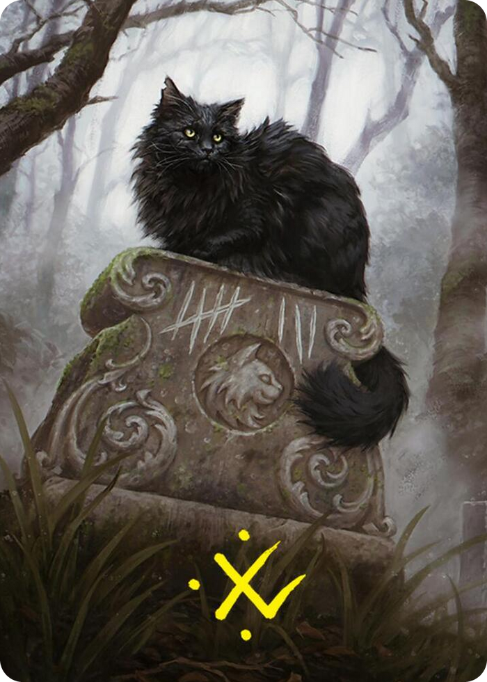 Nine-Lives Familiar 2 Art Card (36/54) (Gold-Stamped Signature) #36 S - Art Series: Foundations Pokemon card