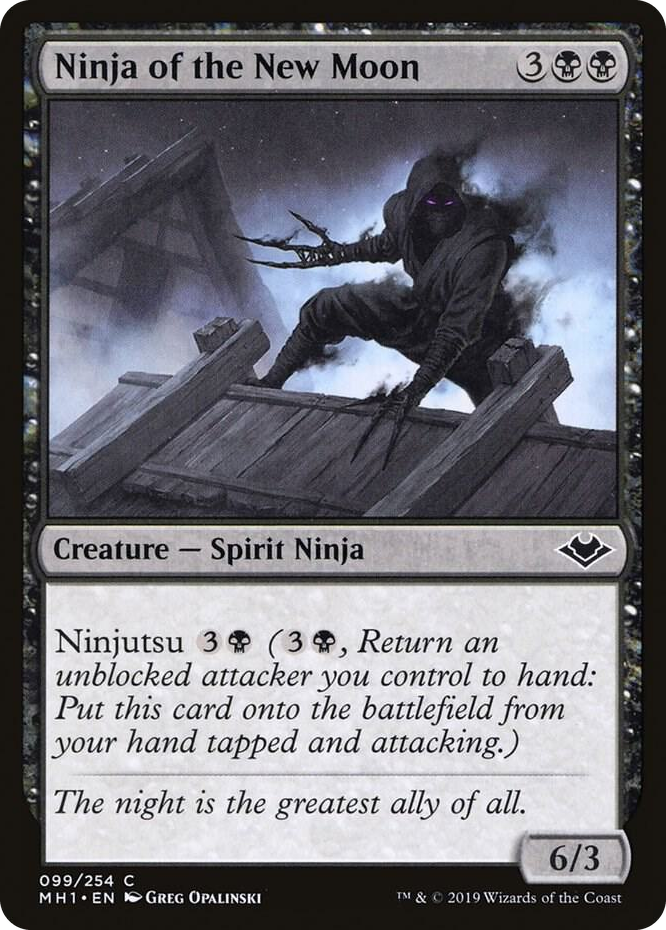 0099 Ninja of the New Moon C Modern Horizons
