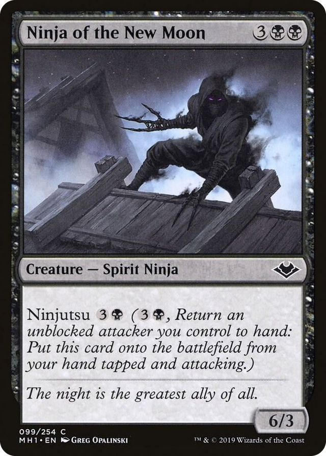 0099 Ninja of the New Moon C Modern Horizons