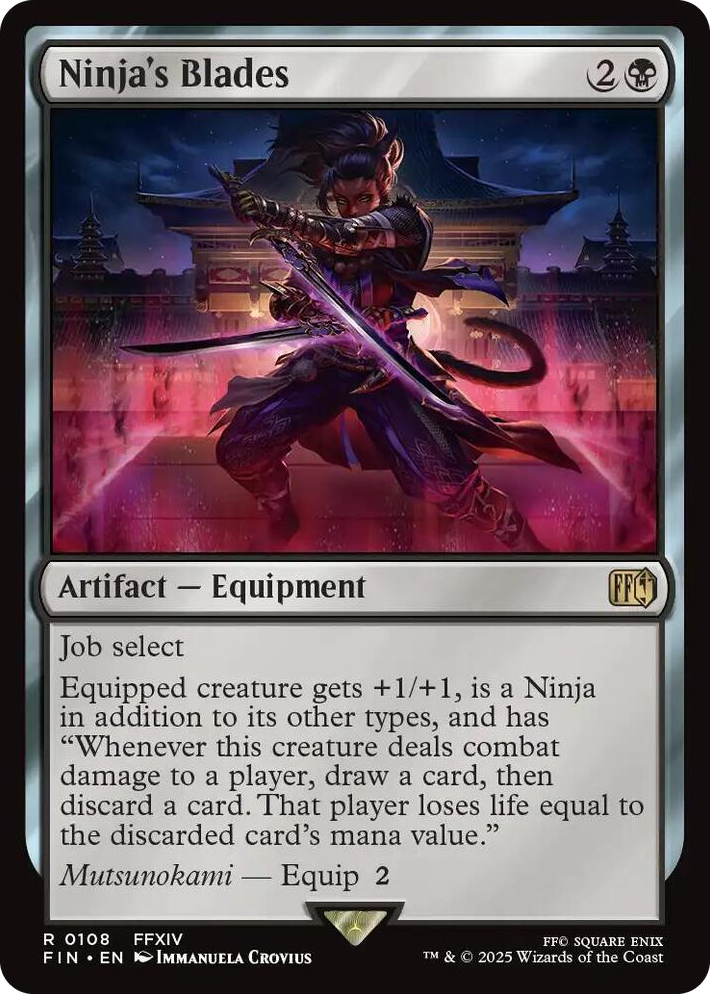 0108 Ninja's Blades R FINAL FANTASY