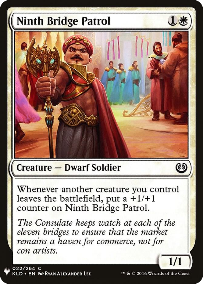 Ninth Bridge Patrol #22 C - The List Reprints Pokemon card