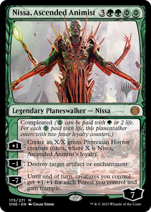 0175 Nissa, Ascended Animist M Promo Pack: Phyrexia: All Will Be One