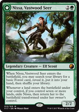 0015 Nissa, Vastwood Seer M From the Vault: Transform
