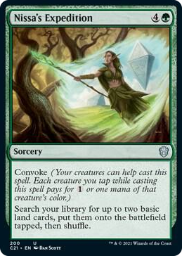 0200 Nissa's Expedition U Commander 2021