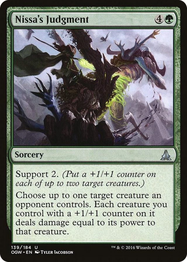 0139 Nissa's Judgment U Oath of the Gatewatch